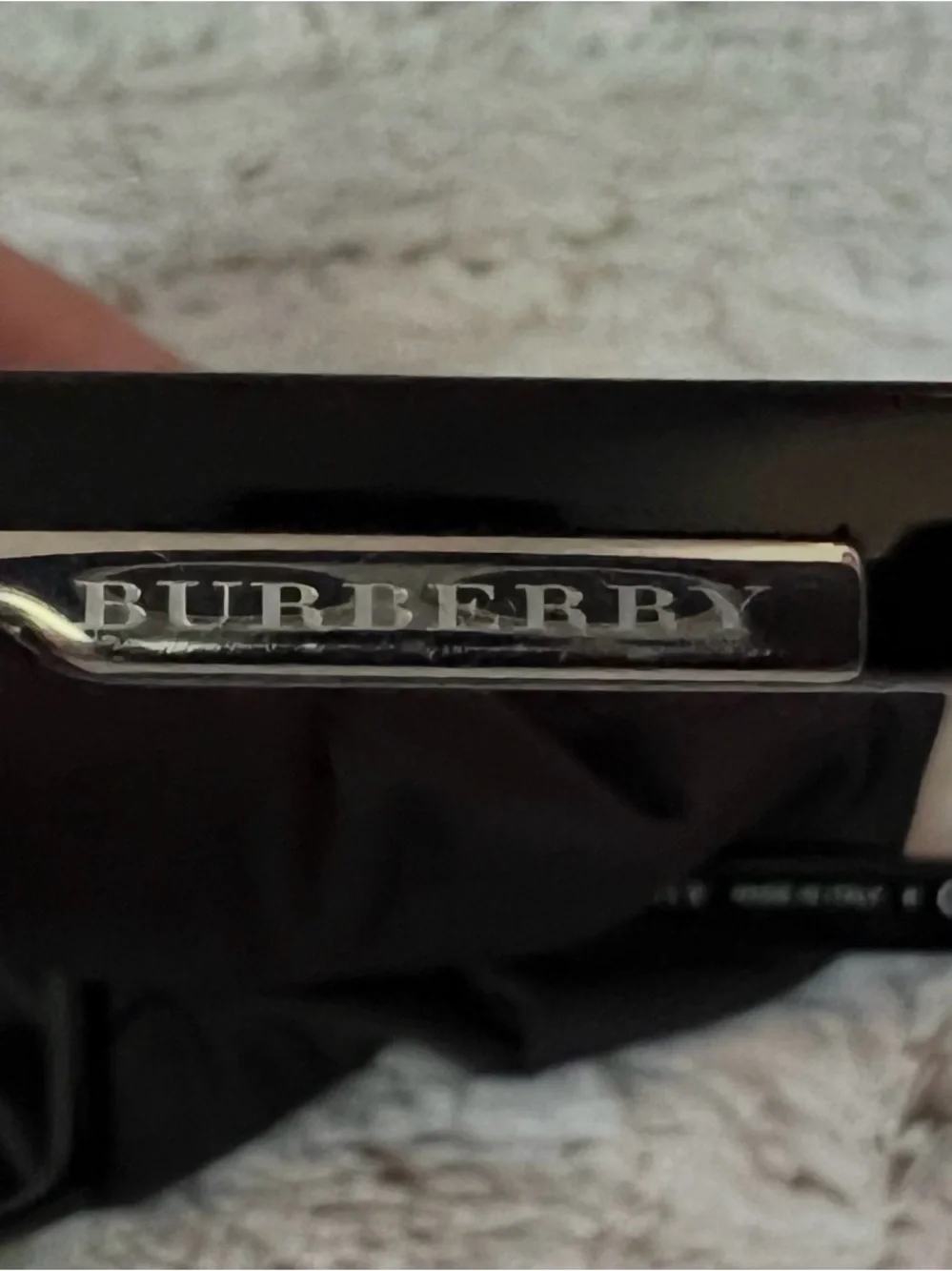 Womens black Burberry new excellent condition